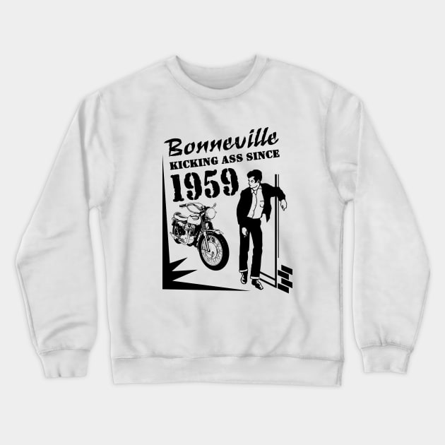 Bonneville Crewneck Sweatshirt by Limey_57